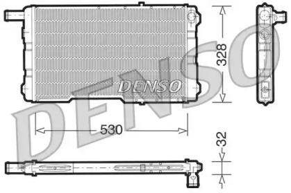 Теплообменник DENSO DRM25009