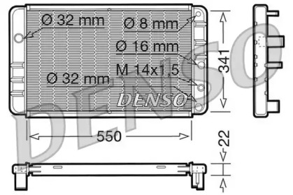 Теплообменник DENSO DRM33013