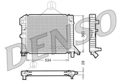 Теплообменник DENSO DRM33021