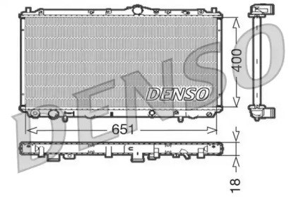 Теплообменник DENSO DRM33061