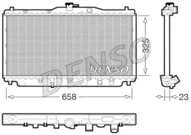 Теплообменник DENSO DRM40001