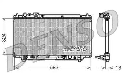 Теплообменник DENSO DRM44001