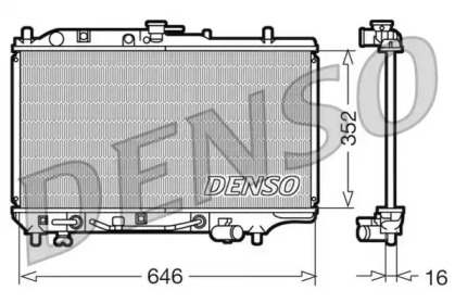 Теплообменник DENSO DRM44005