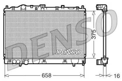 Теплообменник DENSO DRM45004