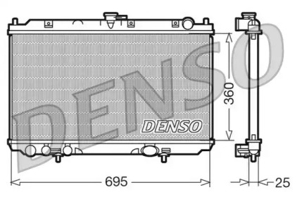 Теплообменник DENSO DRM46014