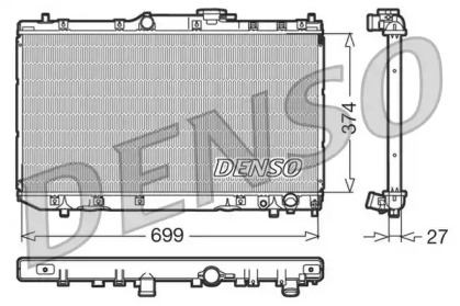 Теплообменник DENSO DRM50016