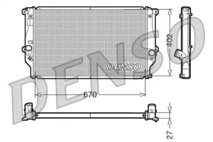 Теплообменник DENSO DRM50025