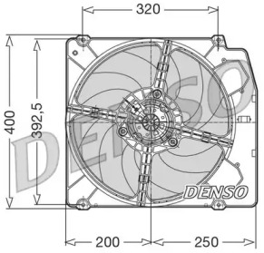 Вентилятор DENSO DER01005