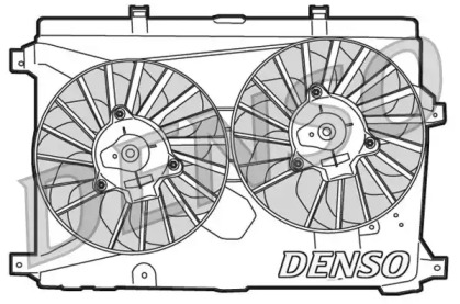 Вентилятор DENSO DER01015