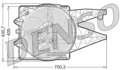 Вентилятор DENSO DER01021