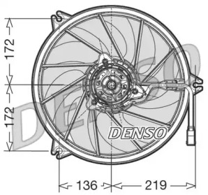 Вентилятор DENSO DER21006