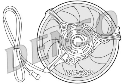 Вентилятор DENSO DER32008