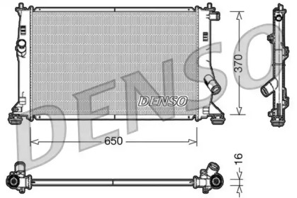 Теплообменник DENSO DRM10076