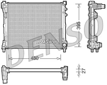 Теплообменник DENSO DRM13014