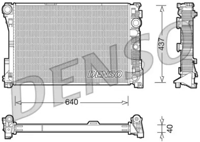 Теплообменник DENSO DRM17045