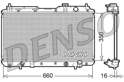 Теплообменник DENSO DRM40010