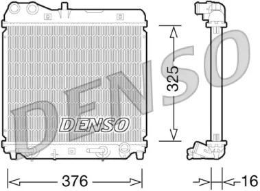 Теплообменник DENSO DRM40026