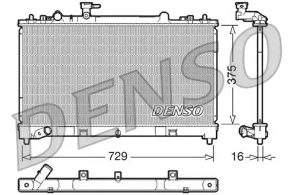 Теплообменник DENSO DRM44023