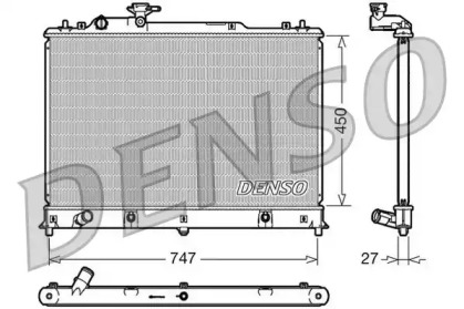 Теплообменник DENSO DRM44025