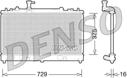 Теплообменник DENSO DRM44028