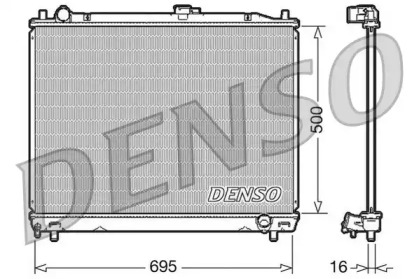 Теплообменник DENSO DRM45008