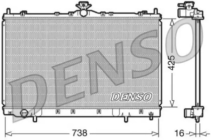 Теплообменник DENSO DRM45012