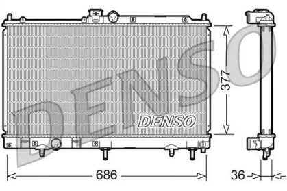 Теплообменник DENSO DRM45026