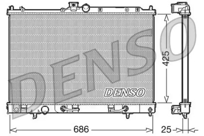 Теплообменник DENSO DRM45027