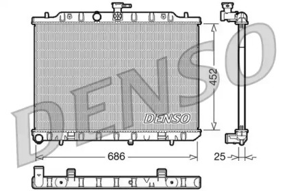 Теплообменник DENSO DRM46007