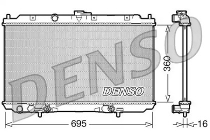 Теплообменник DENSO DRM46024