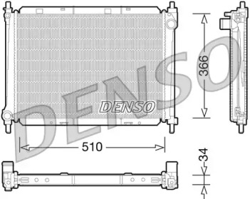 Теплообменник DENSO DRM46037