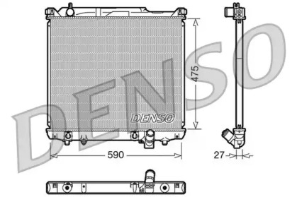 Теплообменник DENSO DRM47020