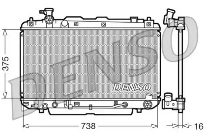 Теплообменник DENSO DRM50022