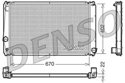 Теплообменник DENSO DRM50053