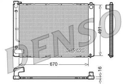 Теплообменник DENSO DRM50055