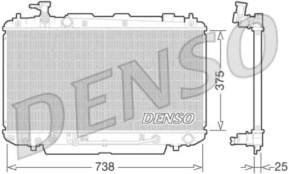 Теплообменник DENSO DRM50064