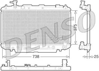 Теплообменник DENSO DRM50065