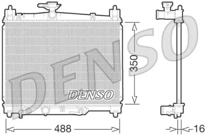 Теплообменник DENSO DRM50066