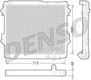 Теплообменник DENSO DRM50075