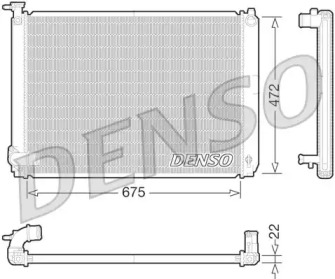 Теплообменник DENSO DRM51010