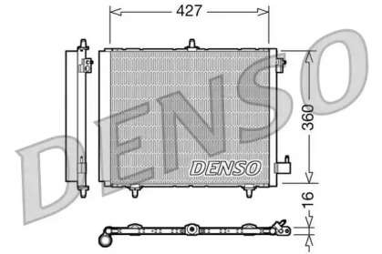 Конденсатор, кондиционер DENSO DCN21009