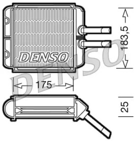 Теплообменник DENSO DRR08001