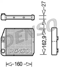 Теплообменник DENSO DRR09035