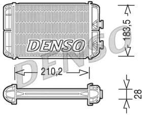 Теплообменник DENSO DRR20004