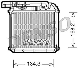 Теплообменник DENSO DRR28001