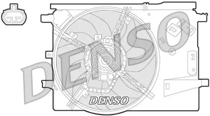 Вентилятор DENSO DER09053