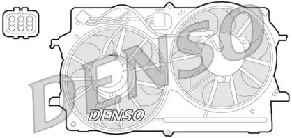 Вентилятор DENSO DER10007