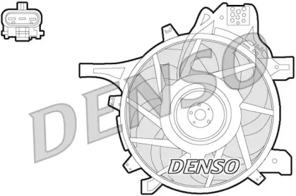 Вентилятор DENSO DER20012