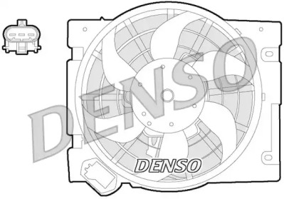 Вентилятор DENSO DER20013