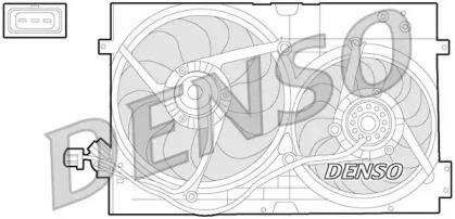 Вентилятор DENSO DER32010